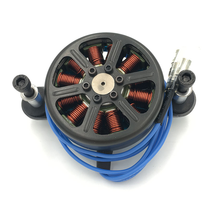 DLE 120CC TWIN UAV ENGINE With 14V 80W/180W Alternator