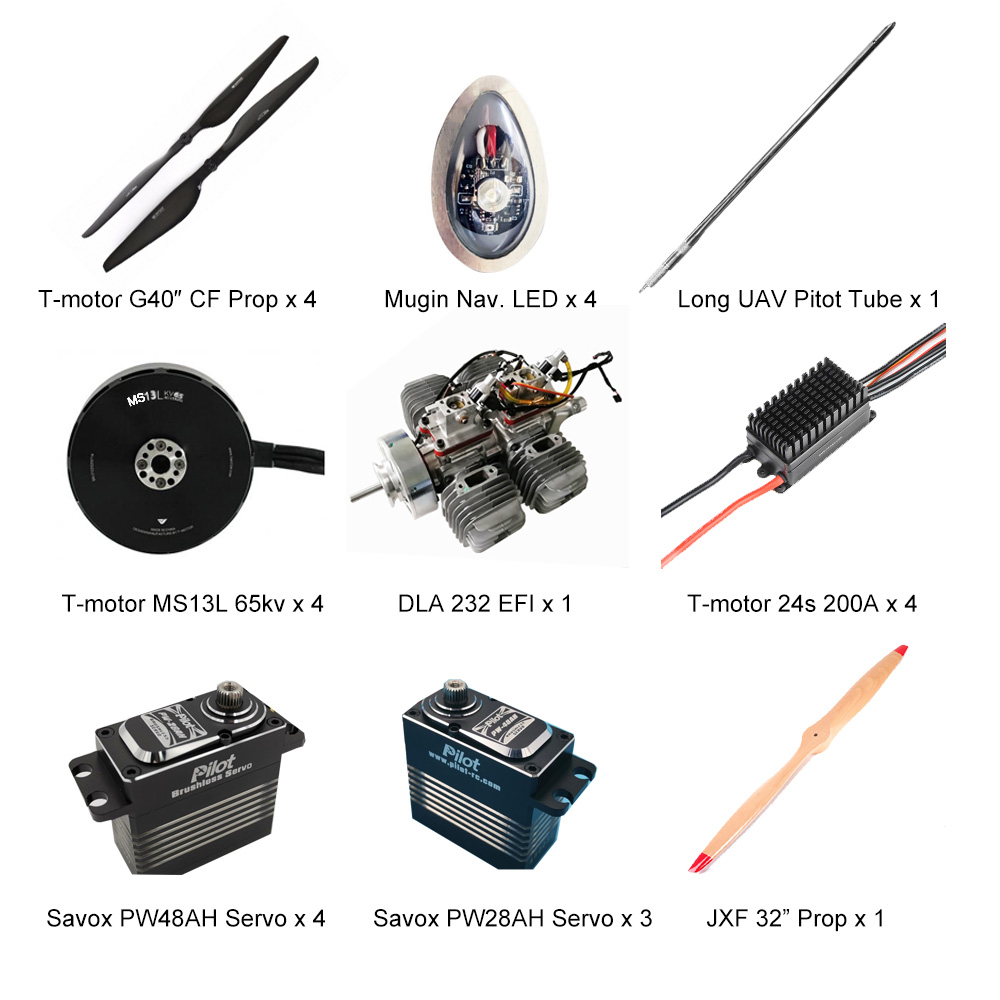 EFI Gasoline Power Package for Mugin 5000 & 6000 VTOL